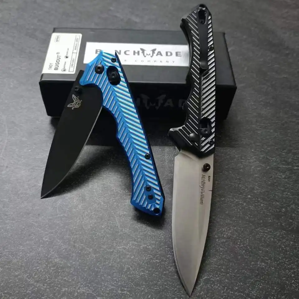 

New Benchmade 1401 Outdoor Tactical Folding Knife Camping Antiskid Security Pocket Military Knives Portable EDC Tool