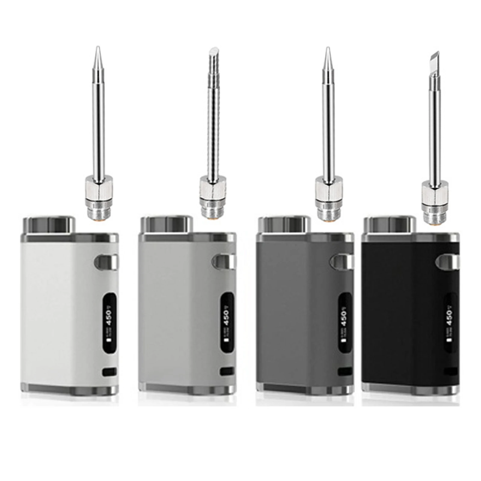 

Портативный Электрический беспроводной паяльник 2000 мАч 3,6 В X3, комплект с перезаряжаемым литиевым аккумулятором 1-75 Вт, регулируемый, 3,21*0,87 д...