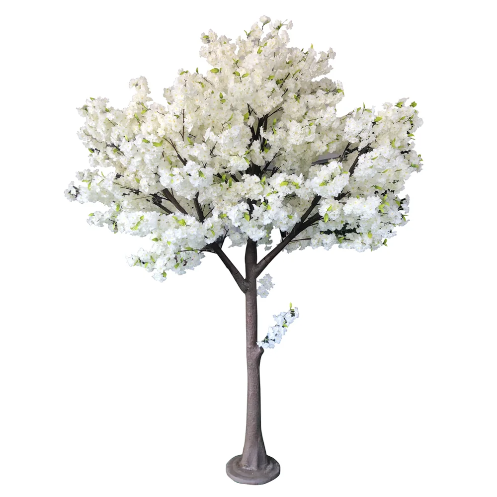 

Artificial indoor customized artificial cherry blossom tree for wedding decoration white blossom wedding tree