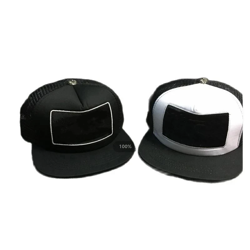 

C Hearts hrome Silver 925 Silver Art Baseball Cap Punk Style Christ Cross Cap Hat Street Ware Hat Figures Collectable Decoration