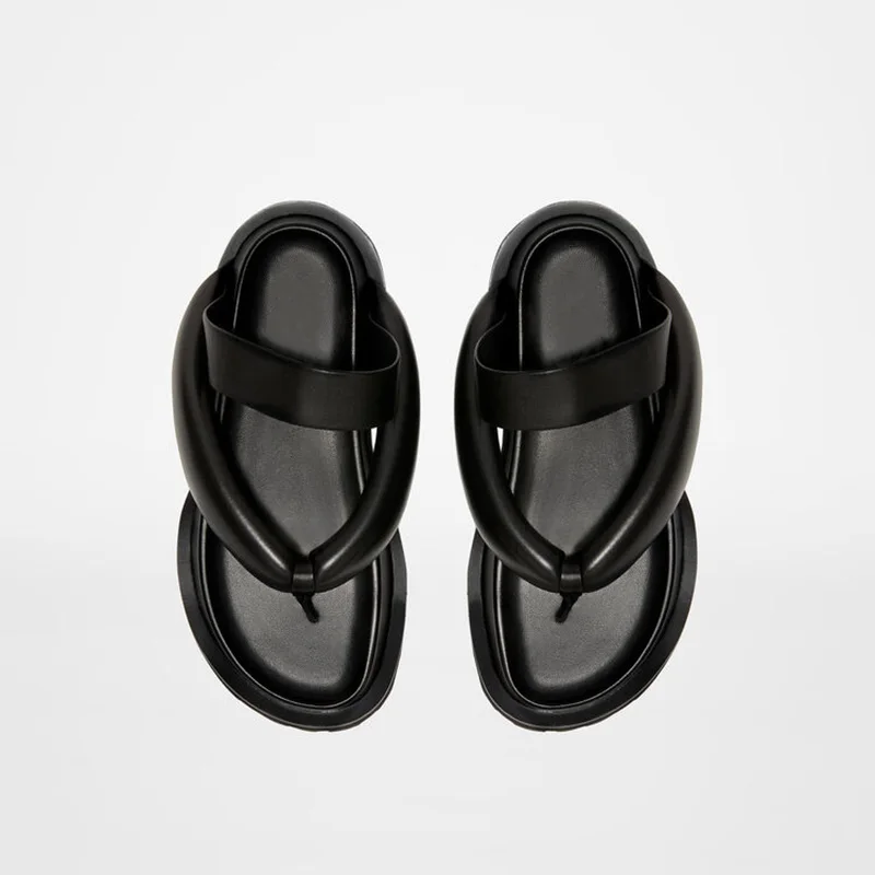 2023 new summer women's flip-flops flat sandals casual open-toed slippers women's fashion style