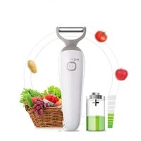 electric potato peeler multifunction fruit automatic peeling machine usb charging stainless steel cutting head replacement