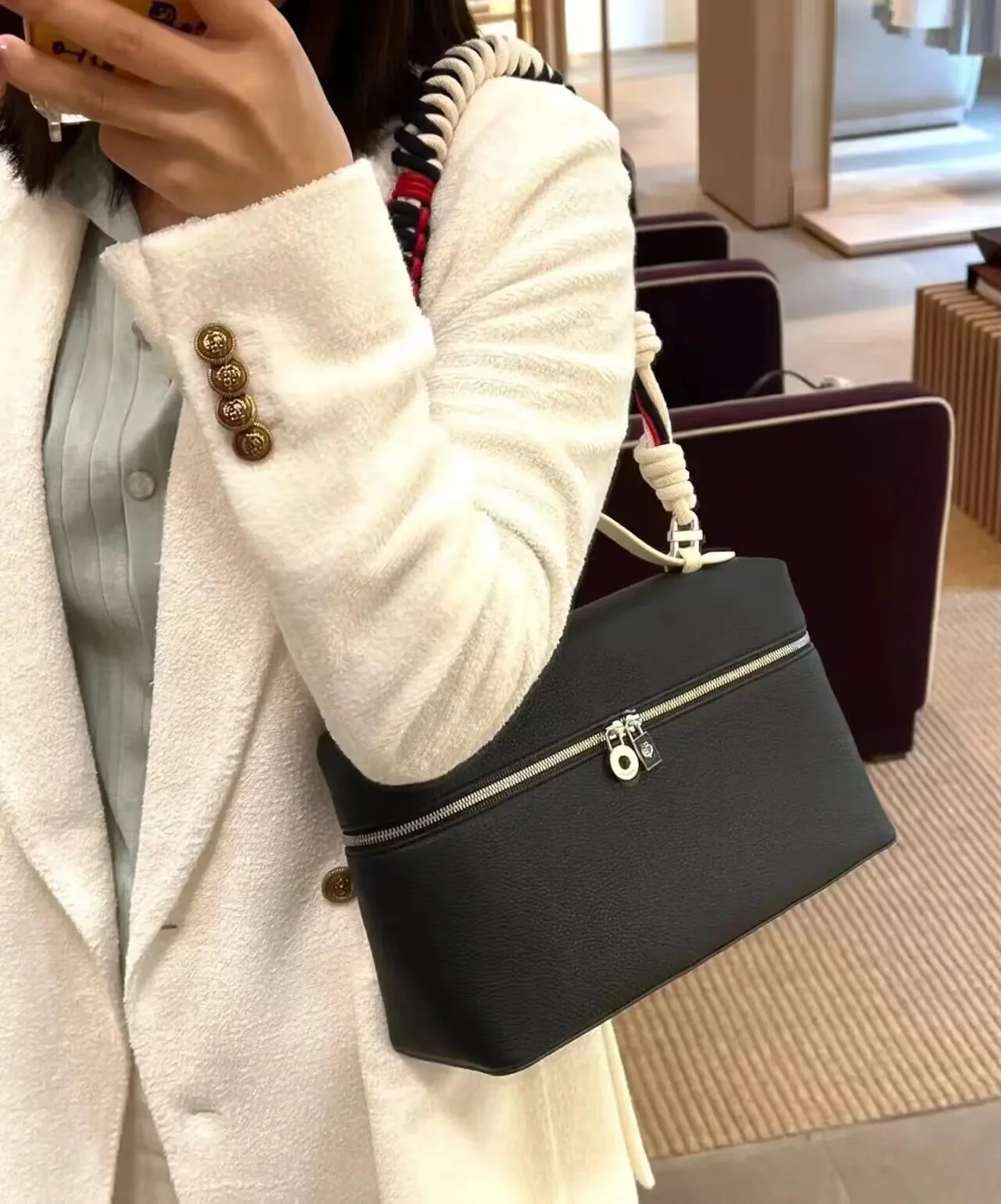 

Женская Повседневная модная однотонная сумка, подходящая ко всему сумка на одно плечо из натуральной кожи, новинка 2023, Женская яркая Диагональная Сумка