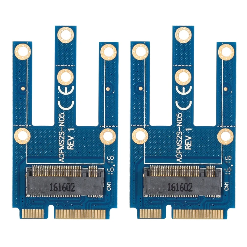 2X NGFF M.2 Key B To Mini Pcie Mini PCI-E Adapter For 3G 4G Moudle M2 To Mini Pcie For ME906E MU736 EM7345 ME936 EM7455