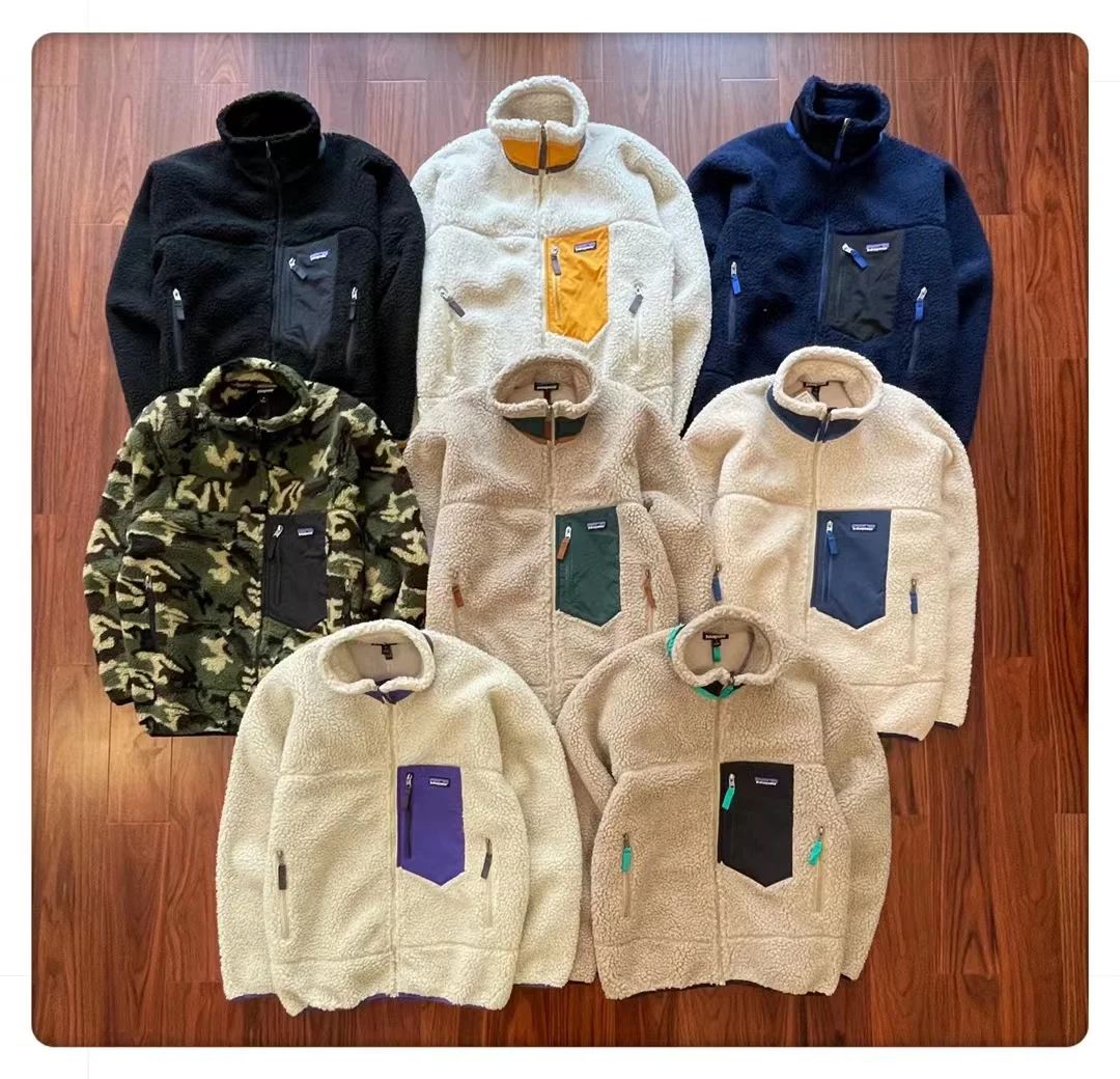 

PATA Men Women Retro-X Fleece Jacket Autumn Winter Male Warm Outdoor Classic Solf Fleece Coat Men Clothing