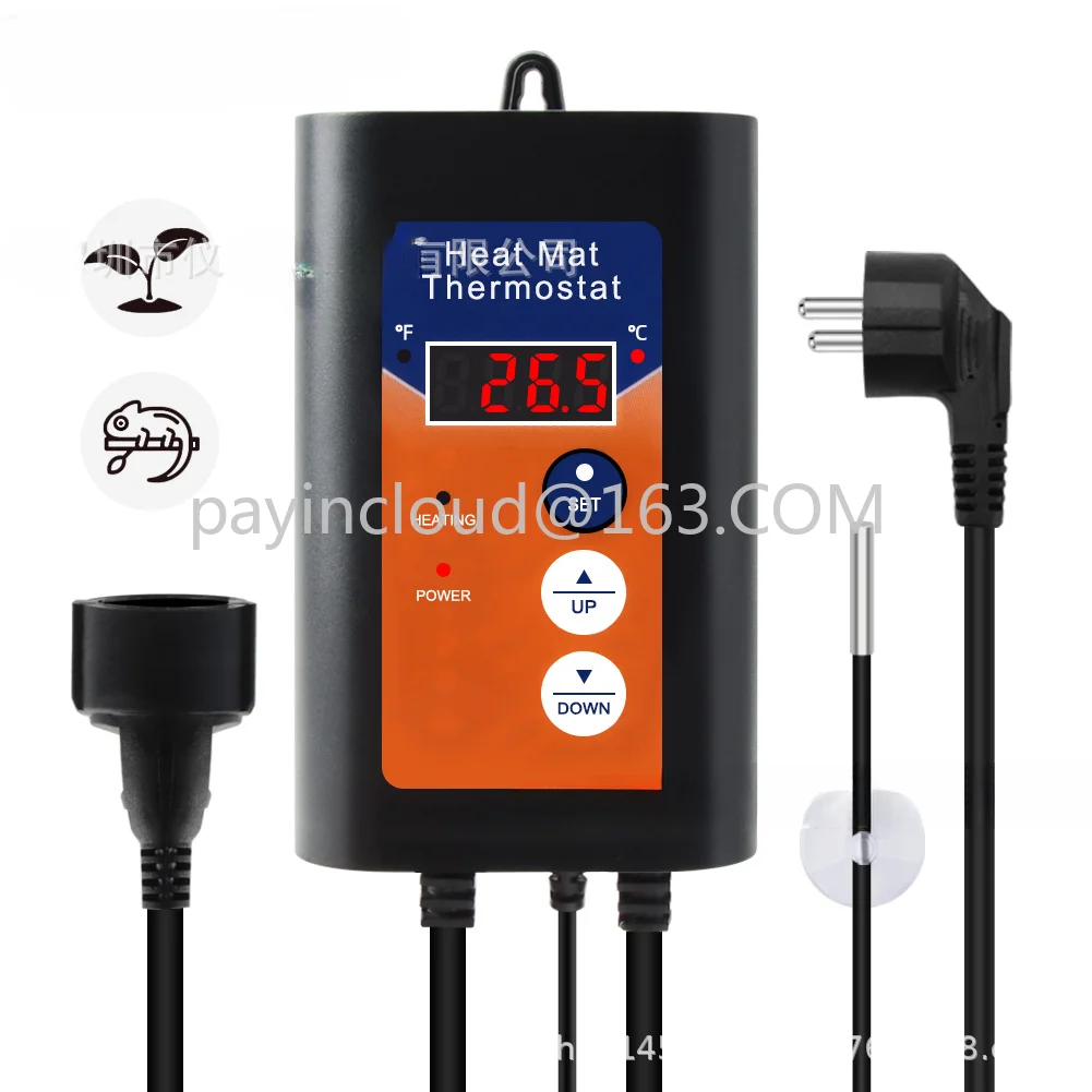 

Thermostat, reptile thermostat, plant greenhouse temperature controller