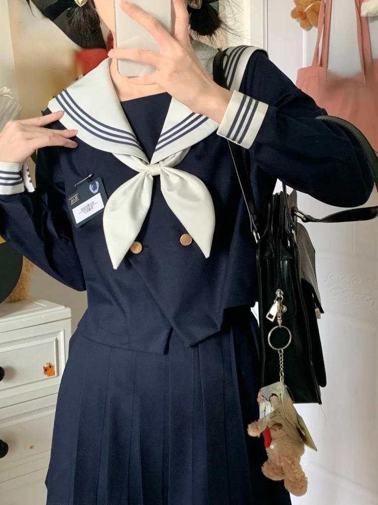 Симпатичные наряды JK в стиле преппи 2024 топ контрастных цветов пэчворк с бантом и