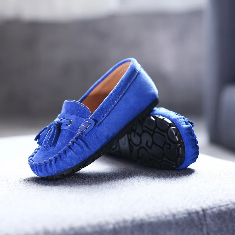 

2022 Hot Sale Toddler Tassel Loafers Shoe for Unisex Soft Sole Boys Casual ShoesComfortable 4-12 Years Children Girls Flats Shoe