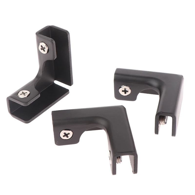 

L Clamp Glass Clamp Aquarium Corner Wooden Board Holder Glass Clips Ceramic Tile Connecting DIY Cabinet Aluminum Fit 6 To 12MM~