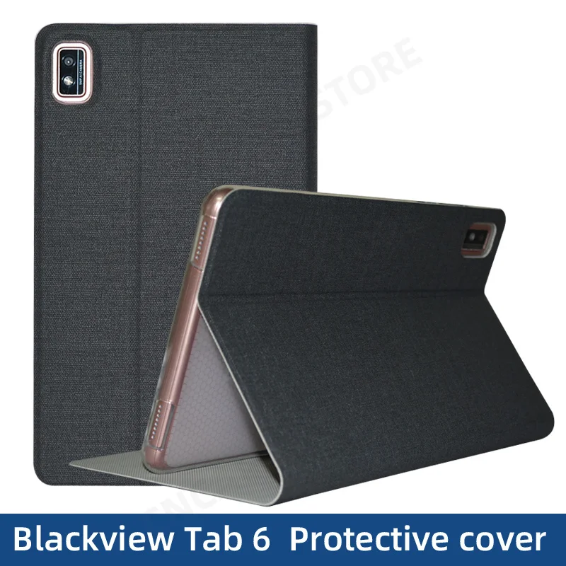 

Flip Book Cover with Soft TPU Back Shell For Blackview Tab 6 Case 8" Tablet PC Protective Funda