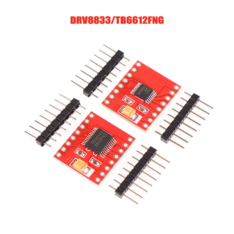

TB6612 DRV8833 двойной драйвер двигателя 1A TB6612FNG для микроконтроллера Arduino лучше, чем L298N