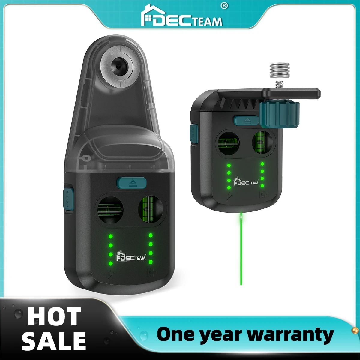 

Decteam PQH05G электрический пылесборник 3 в 1 зеленый