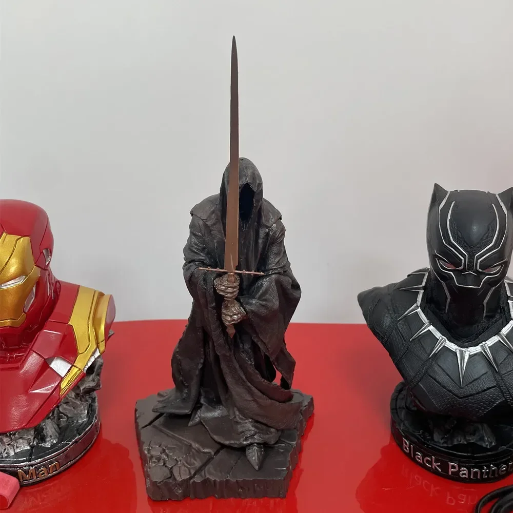 30 см Высококачественная коллекция Dark Knight Witch King Black Riders Ringwraiths Коллекция модель