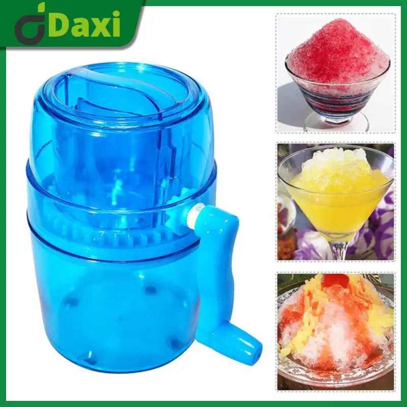 

Mini Household Manual Smoothie Machine Shaved Ice Handheld Machine Ice Breaker Hand-crushed Ice Machine Kitchen Accessories