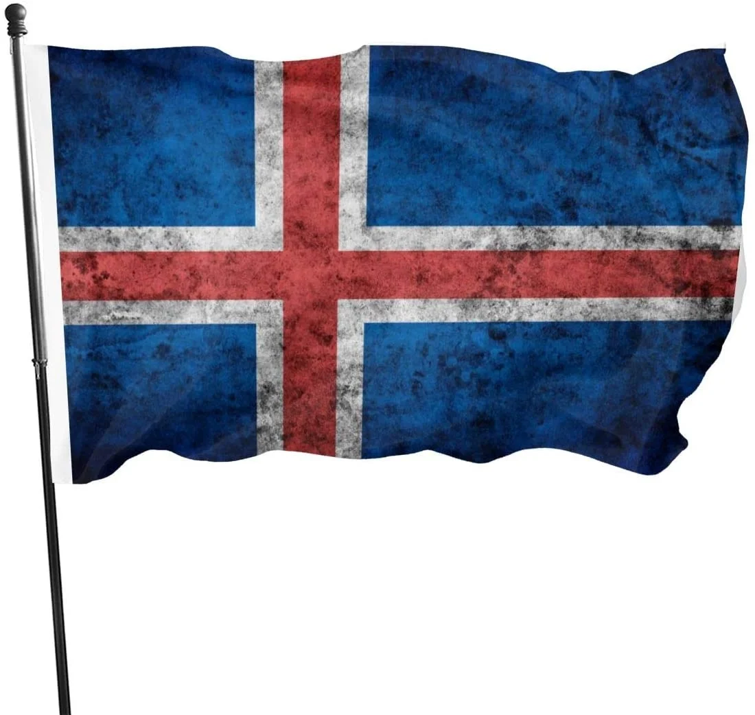 

Flag of Iceland Super Polyester Flag 3x5 Foot