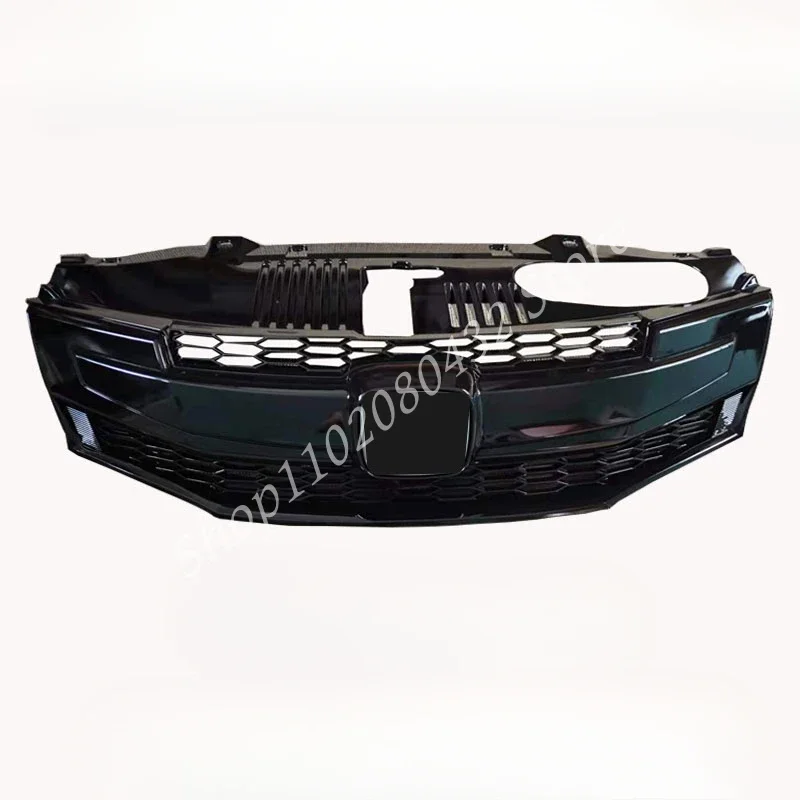 Глянцевые черные решетки радиатора для Honda City 2009 2010 2011 модифицированные бамперы
