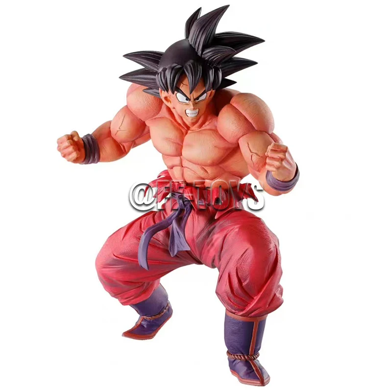 

In Stock 18cm Anime Dragon Ball Z Figure Ex Son Goku Kaioken Kakarotto Figurine PVC Action Figures Model Toys for Children Gifts