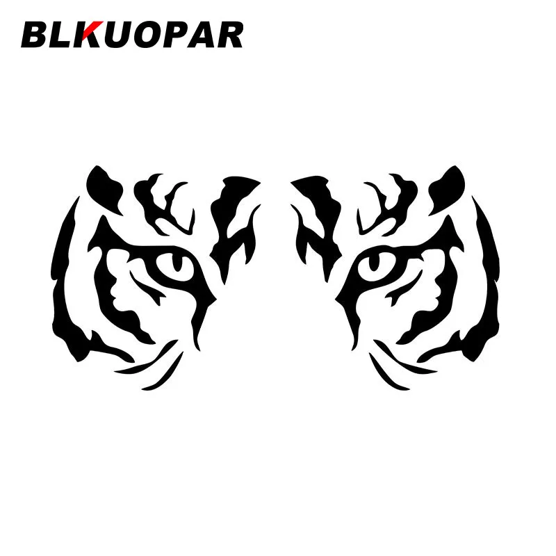 BLKUOPAR Тигр Раптор племенные глаза наклейка на автомобиль модный солнцезащитный