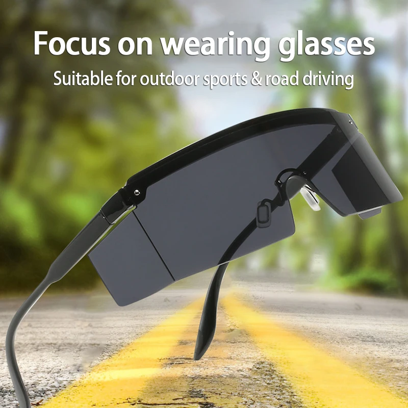

Windproof Large-frame Polarized Sunglasses Men One-piece Men's Sunglasses Outdoor Sports Man Cycling Glasses Bike Accessories