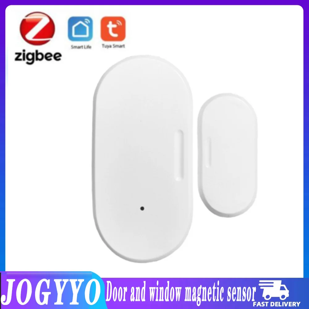 

ZigBee3.0 Doors and Windows Magnetic Sensor Tuya Smart Home Mobile Phone Remote Door Magnetic Sensor Works With Tuya ZigBee Hub