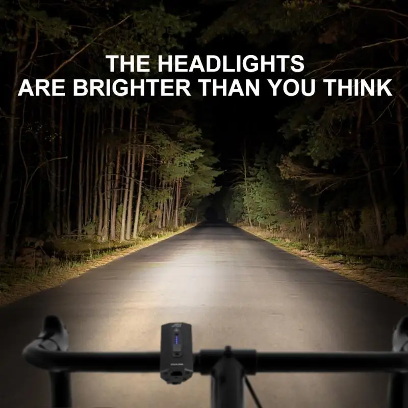 

USB Charging Car Headlight Cycling USB Rechargeable Flashlight Waterproof Headlight Bike Lantern Lamp Safety Bike Accessories