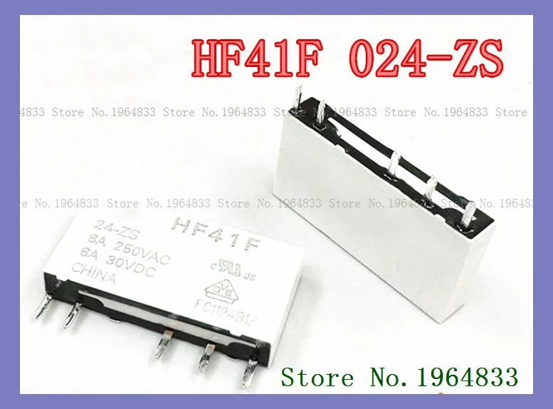 

HF41F 24-ZS DIP-5 6A