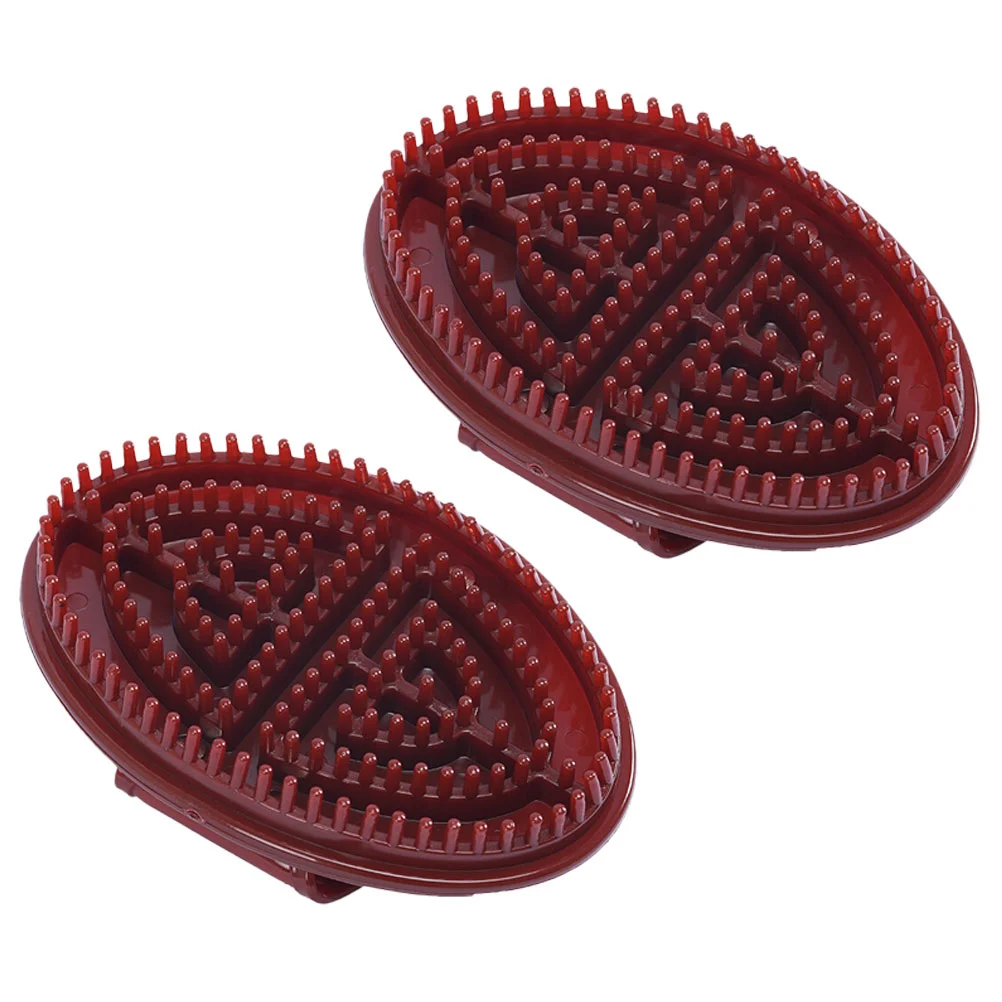 

Massage Brush Body Brushes Acupoint Comb Meridian Tool Pain Relieve Massager Silicone Scrubber Scalp