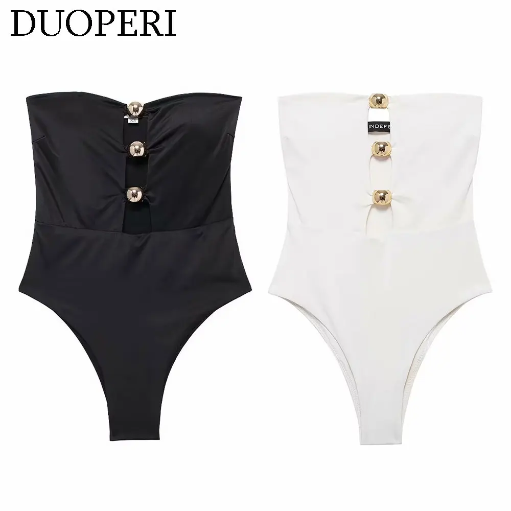 Sherouse женский модный одноцветный облегающий комбинезон с полыми деталями