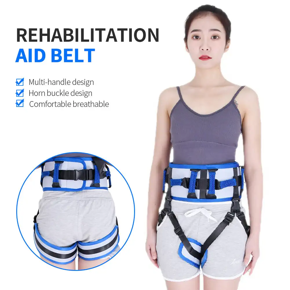 Трансферный ремень для пациента с движущейся талией мягкие нейлоновые петли