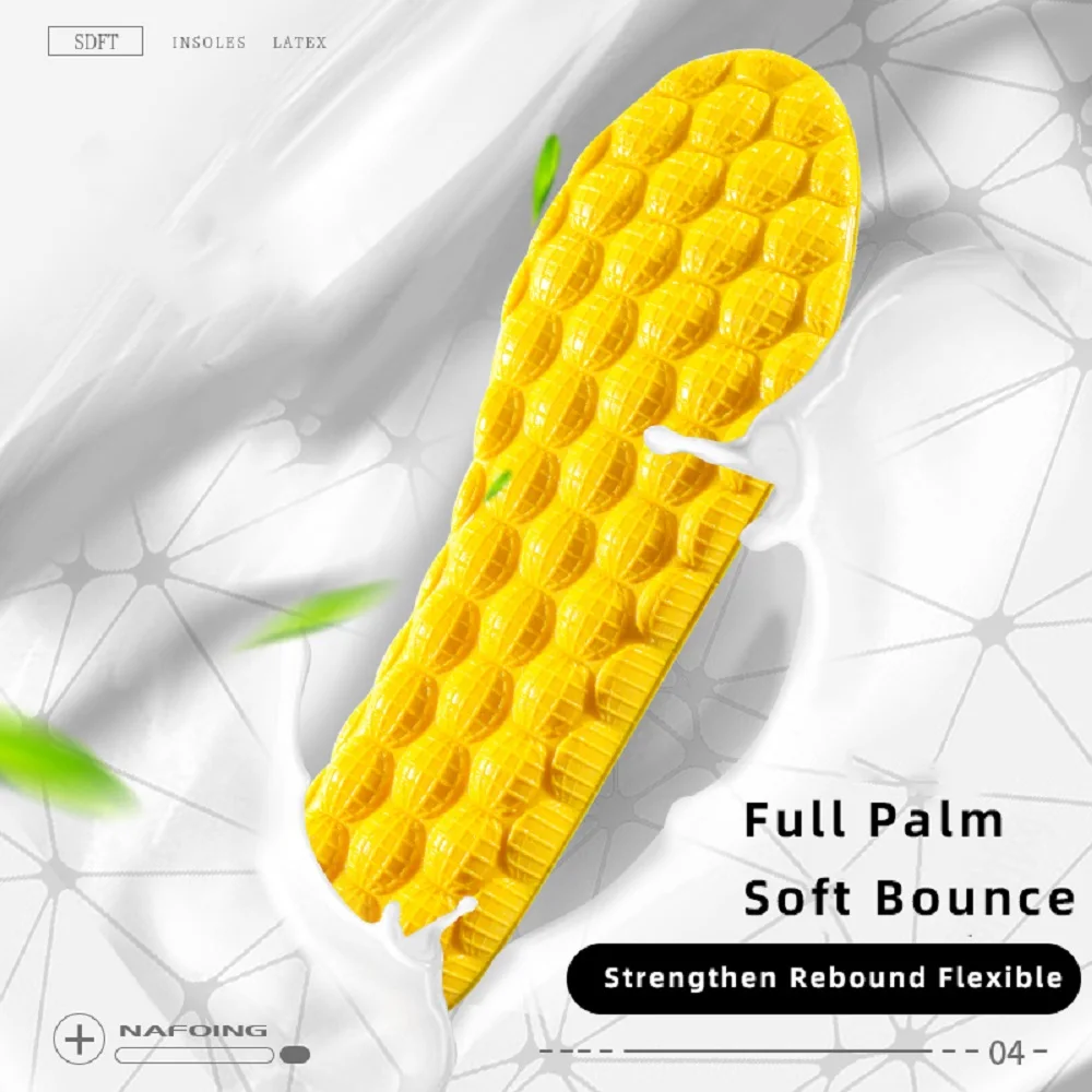 1 пара эластичные дезодорирующие стельки для обуви из ПУ кожи