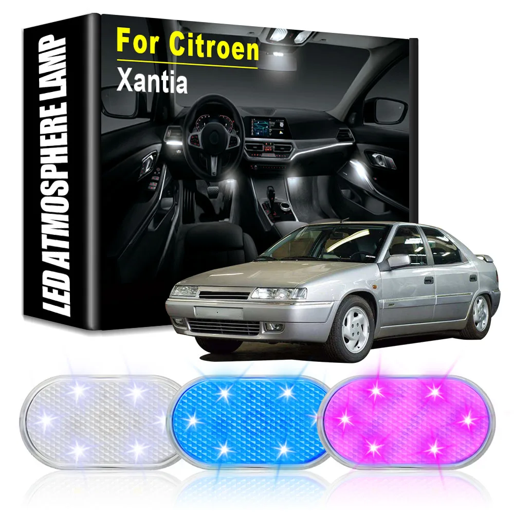 

Car LED Atmosphere Lights Rechargeable Touch led Lamps Car Interior Light Automotive Goods Car Accessories for Citroen Xsara
