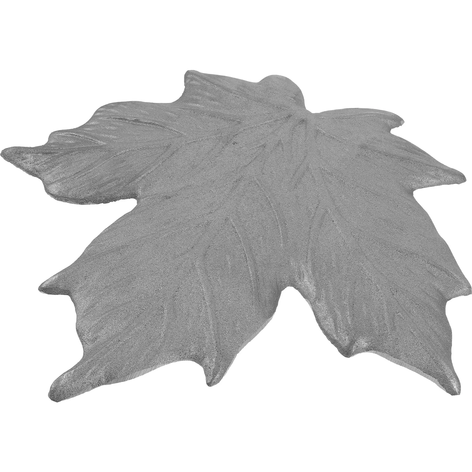 

Stepping Stone Yard Step Stone Decor Lawn Stepping Stone Ornament Maple Leaf Stone Decor