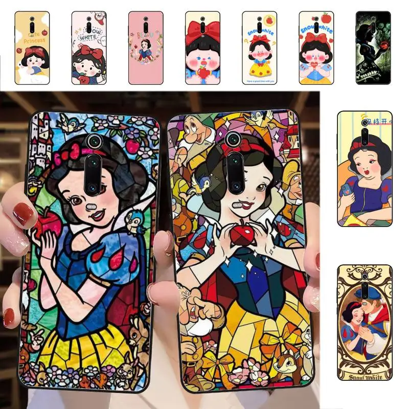 

Disney Snow White Phone Case for Redmi 5 6 7 8 9 A 5plus K20 4X S2 GO 6 K30 pro