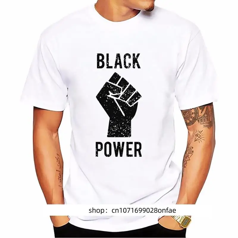 

summer black power letter print t shirt men graphic tees black lives matter tshirt camisetas hombre black africa t-shirt male