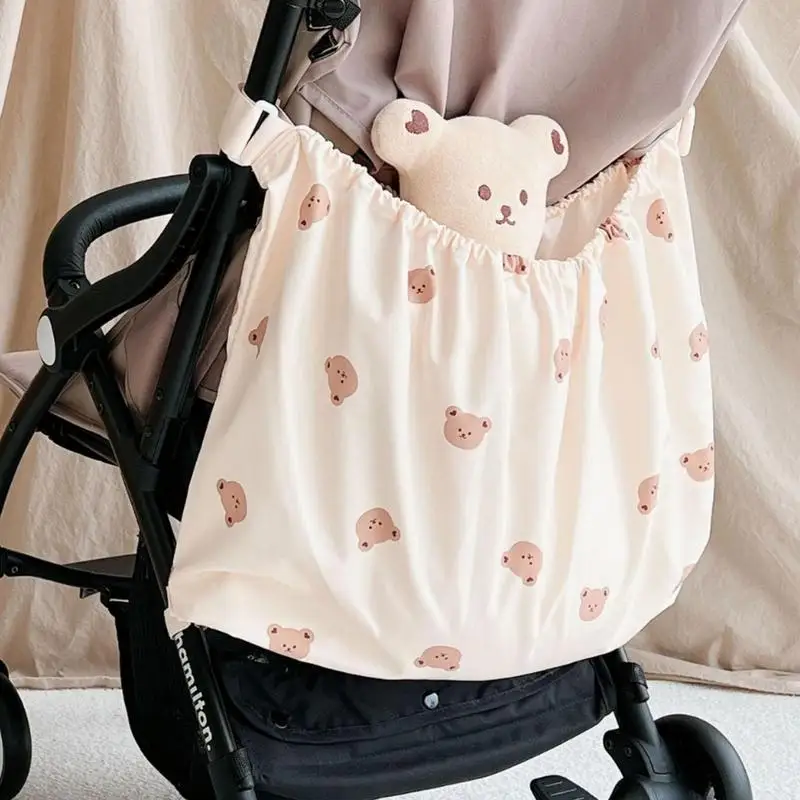 

Portable Mommy Bag Pram Storage Bags Multi-functional Large Capacity Outdoor Travel Hanging Bag Pushchair Accessories