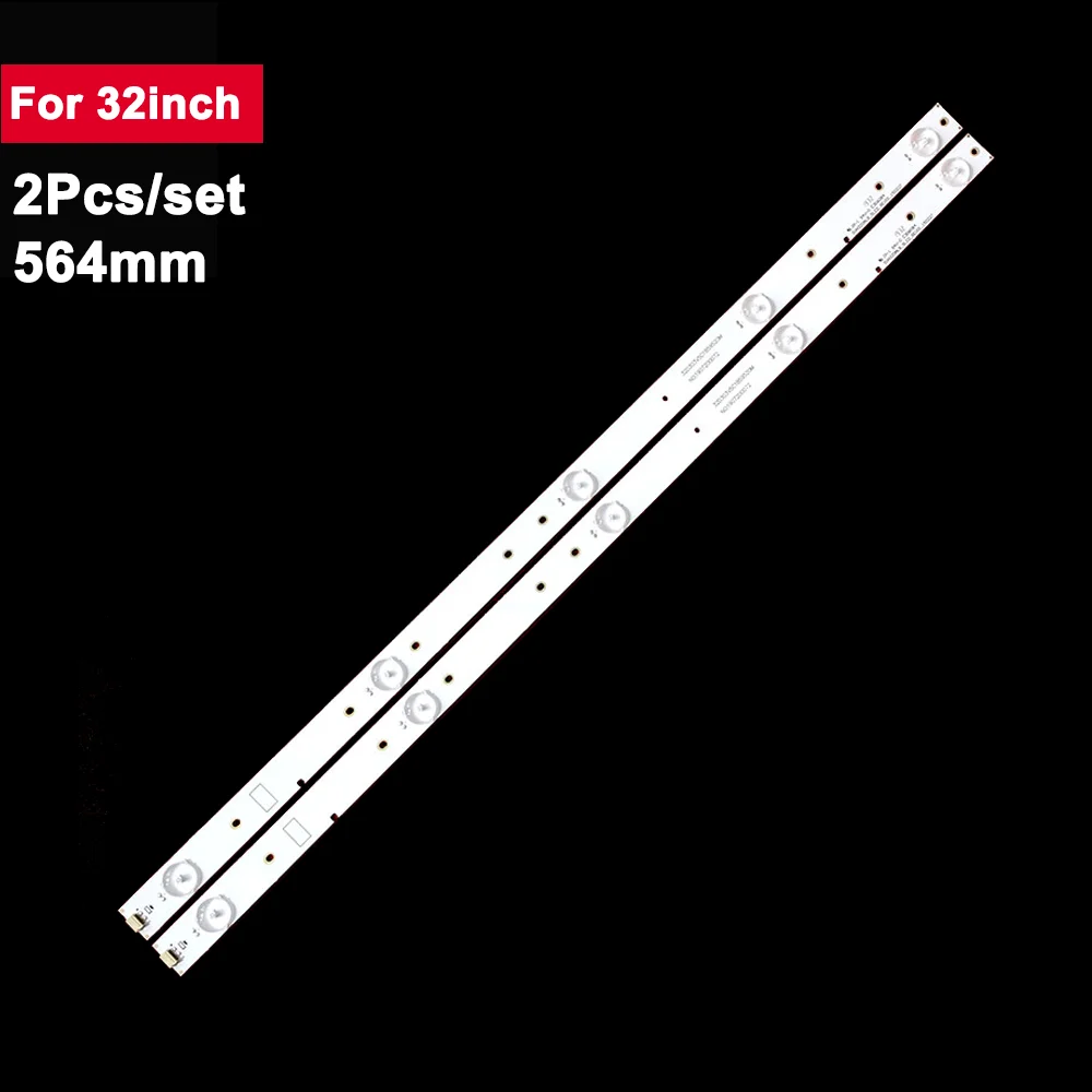 

Светодиодная лента для телевизора, 564 мм, 2 шт.
