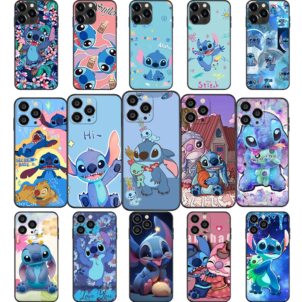 Мягкий чехол ID-73 Стич Ангел для Samsung Note J5 J6 J7 J8 8 9 10 20 S21 J2 J4 Core Ultra Prime Plus Lite Pro