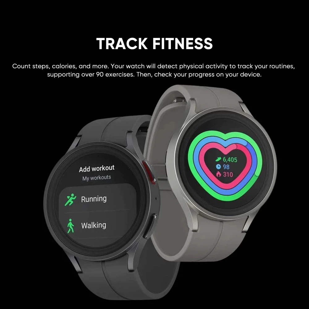Samsung Galaxy Watch 5 Pro 45mm Smartwatch Sapphire Glass Display Blood Pressure ECG Measure Fitness Watch5 Pro For Galaxy S23 enlarge