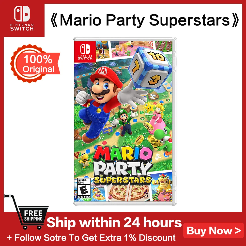 Игровые предложения Nintendo Switch-Марио-вечеринка суперзвезды-стандартное издание