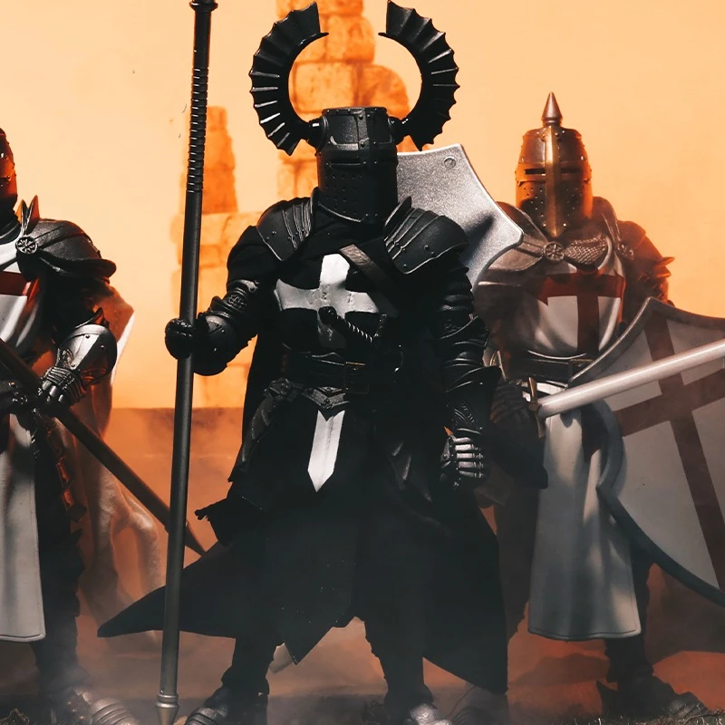 Four Knights All Star 5 Roman Guard Gladiatus Dwarf Crusader Toys Anime Model For Gift Free Shipping
