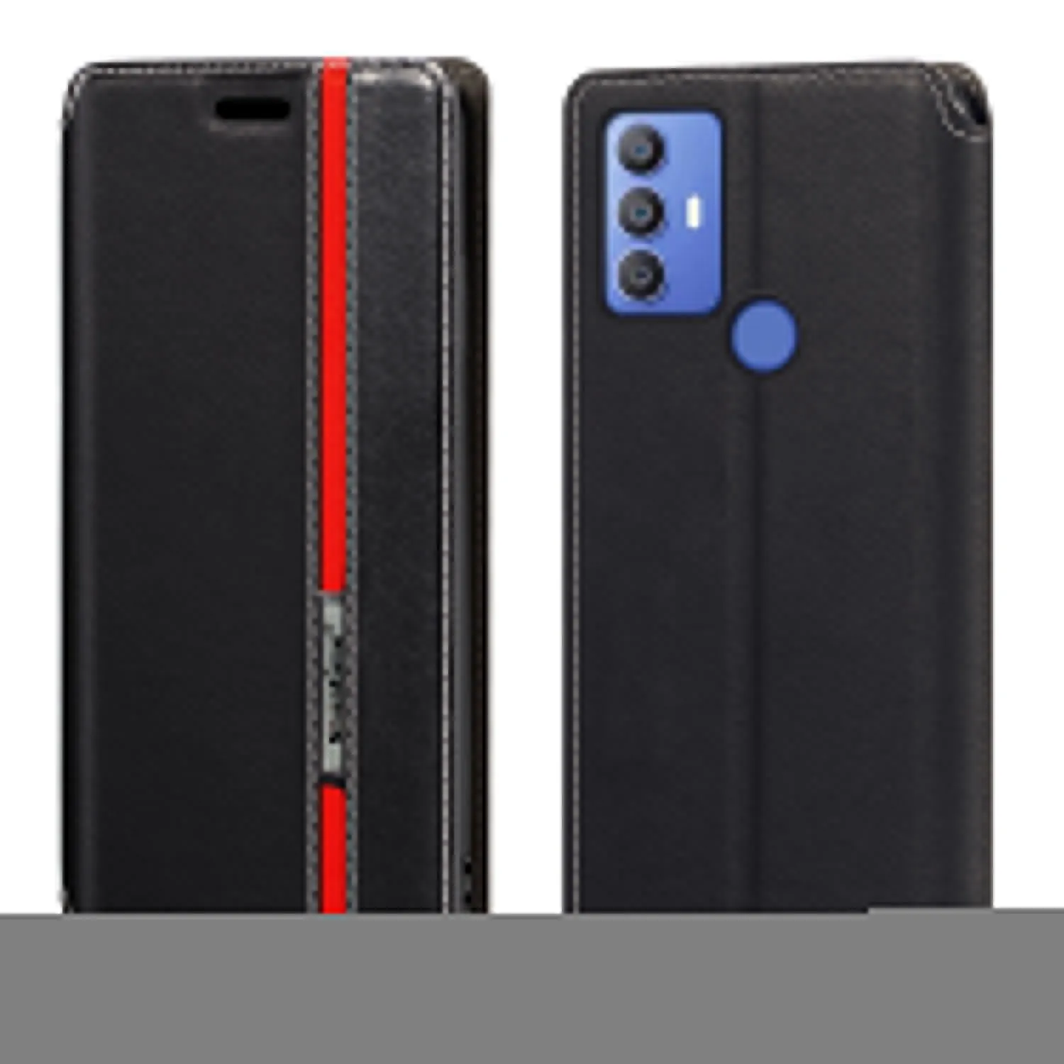 

For TCL 305 6102D Case Multicolor Magnetic Closure Leather Flip Case Cover with Card Holder For TCL 306 6102H TCL 30 SE 6165D