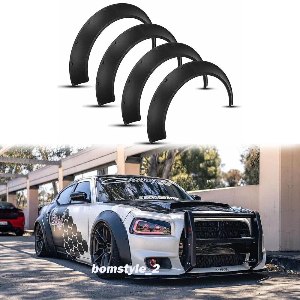 

Наконечники крыла для Dodge Charger SRT8 комплект вогнутых широкоугольных наконечников 80 мм/4 шт.