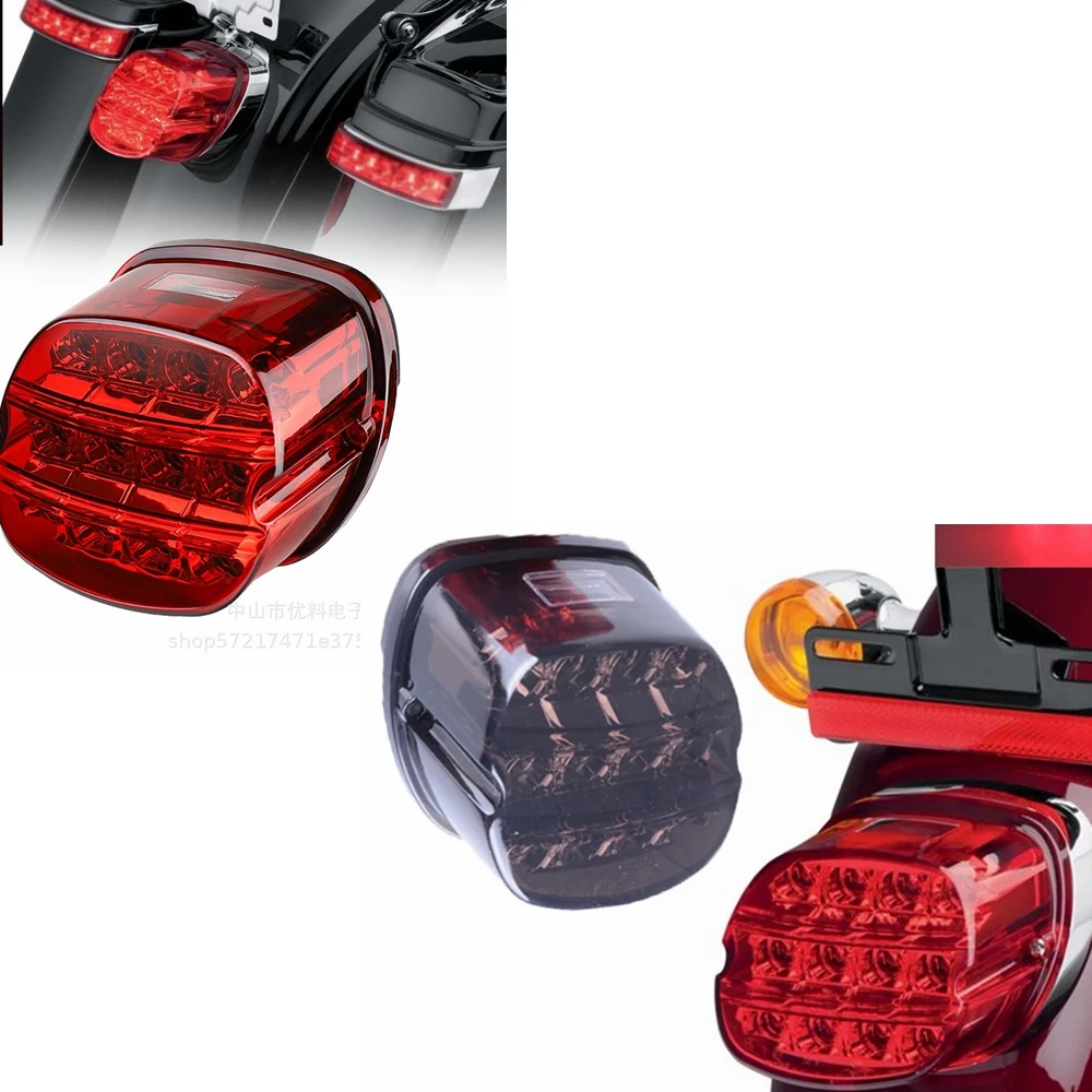 Аксессуары для мотоциклов Встроенный тормозной сигнал поворота Sportster XL883 Dyna Stree