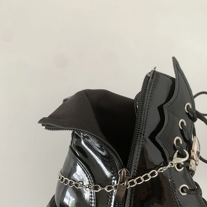 Повседневные женские ботильоны с заклепками новинка 2025 черные ботинки на