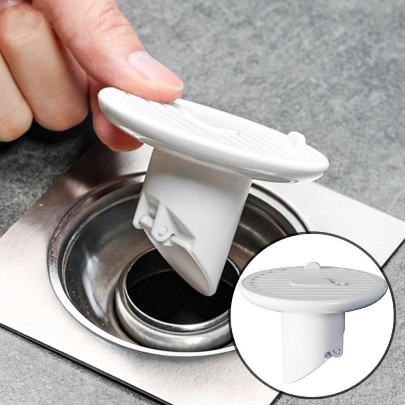 

Sewer Floor Drain Bathroom Anti-insect Deodorant Stopper Insectproof Silicone Floor Drain Cover Shower Drain Filter Hair Trap