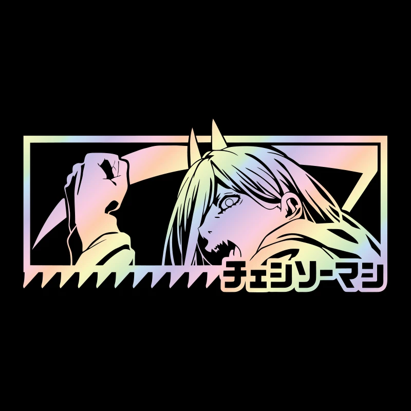 

Прекрасные аниме-наклейки, внешнее украшение, оконный бампер для автомобиля, наклейки, виниловые наклейки из ПВХ