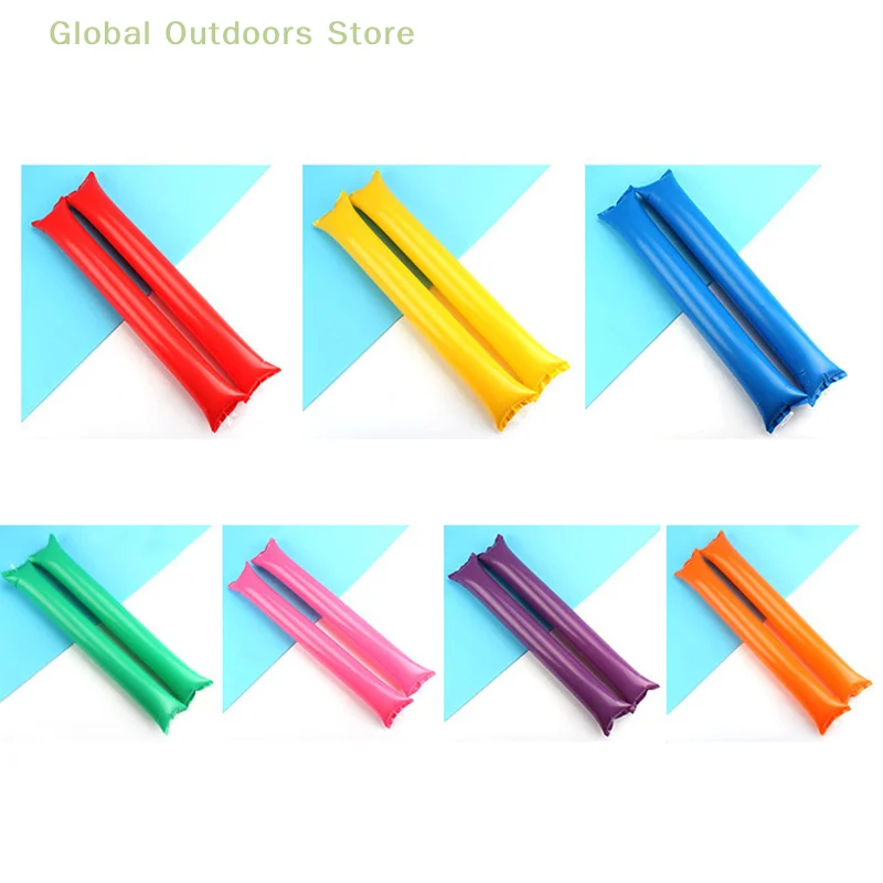 

1PCS Cheering Stick Plastic Cheerleading Clapper Inflatable Noise Makers For Sport Party