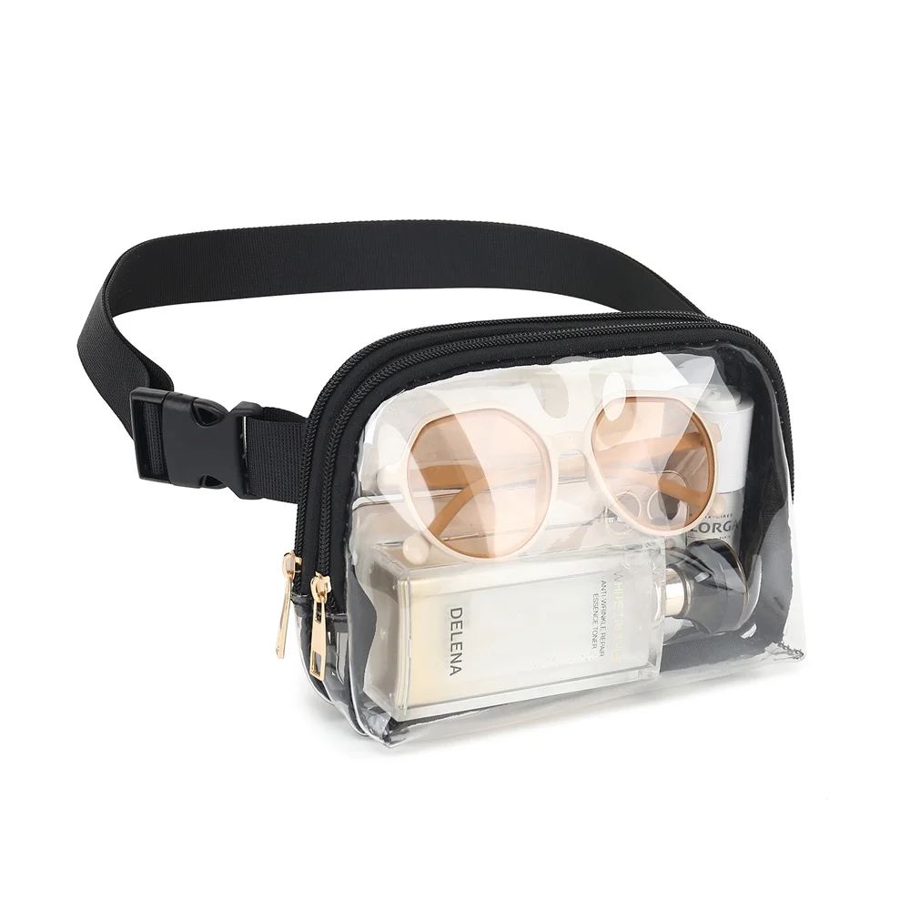 Поясная сумка для мужчин и женщин прозрачная водонепроницаемая Спортивная