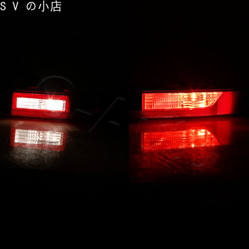 

Car rear bumper tail light signal lights Audi Q7 2006 2007 2008 2009-2015 reversing lights left and right side fog lights