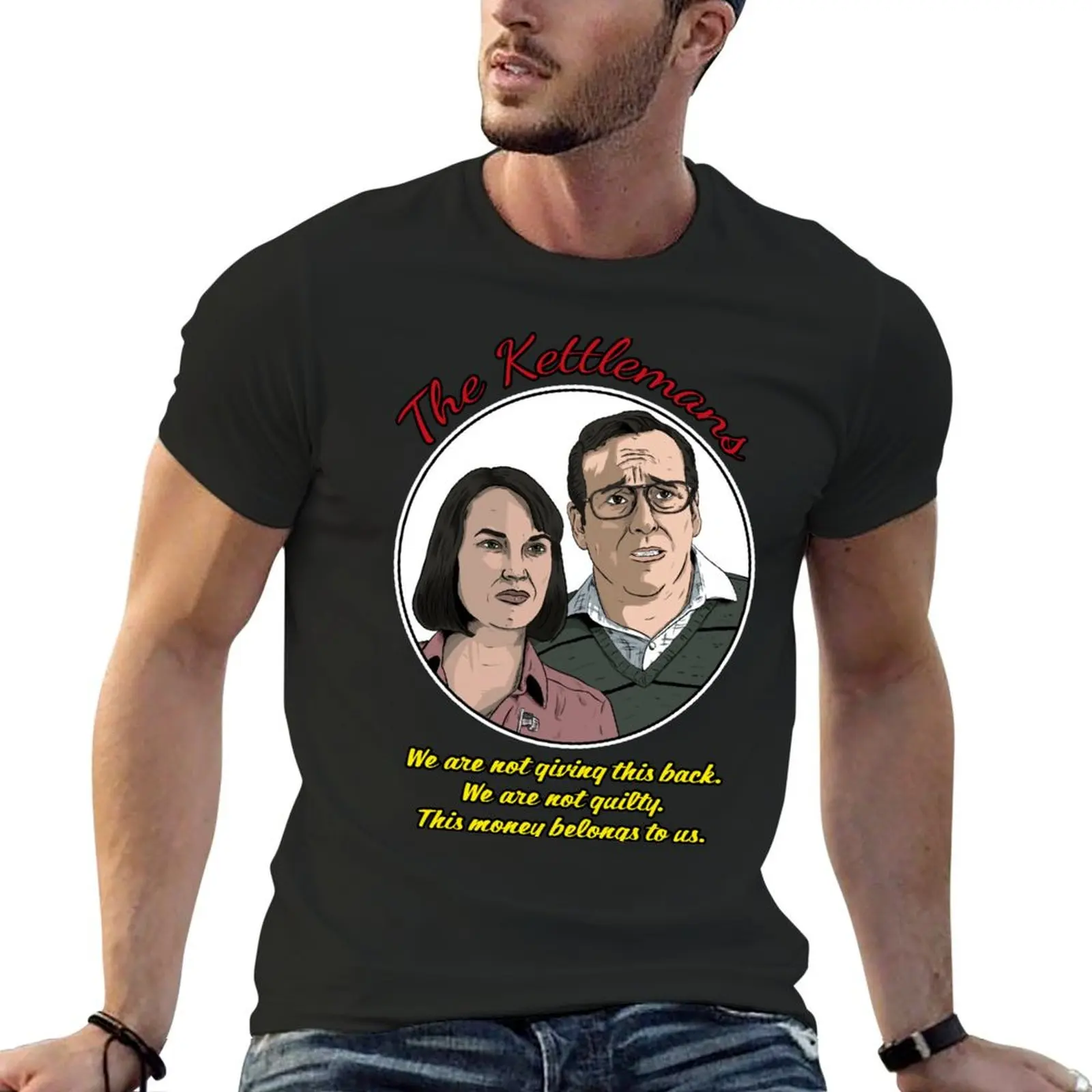 Футболки Kettlemans с надписью best Call Saul большие и высокие мужские футболки на заказ